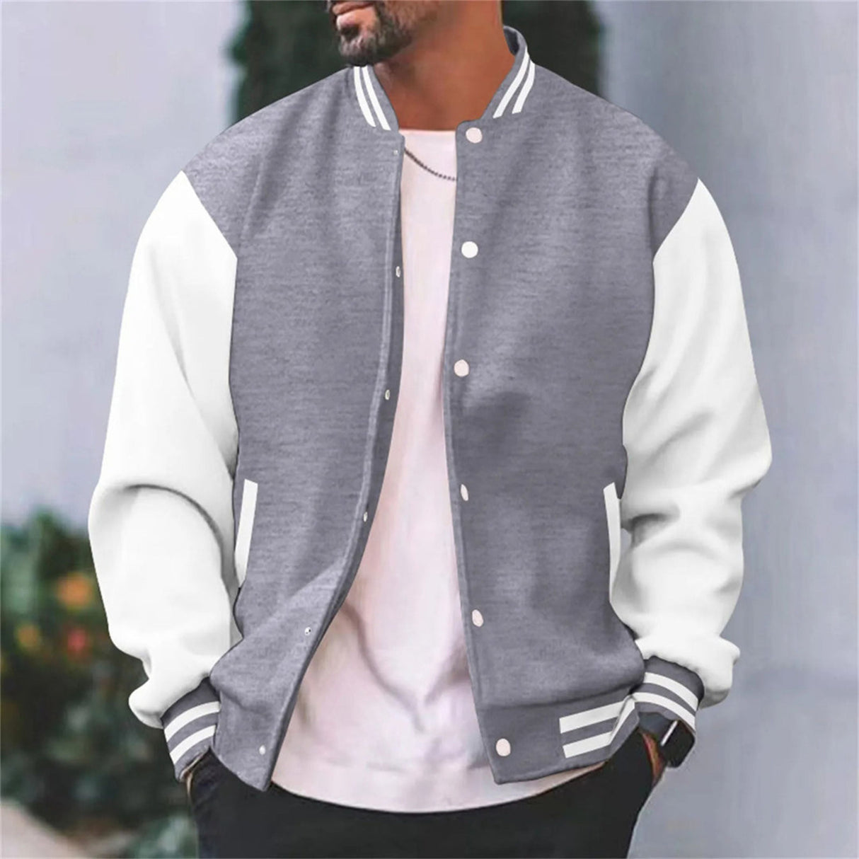 Blouson Bomber Varsity Homme – Style Intemporel & Confort