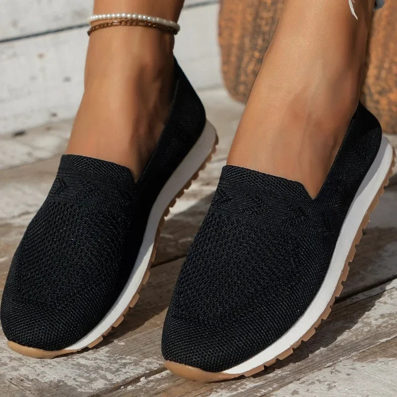 Orthopädische Mokassins für Damen - Bequeme Slip-ons mit atmungsaktiver Sohle