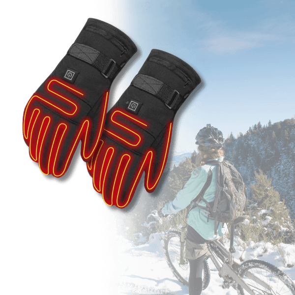 Beheizbare Winterhandschuhe – Wiederaufladbar & Kompatibel mit Touchscreen