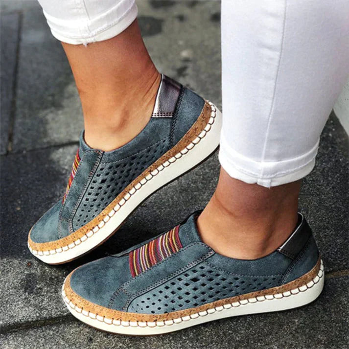 Freizeitschuhe für Damen mit rutschfester Sohle und Komfort