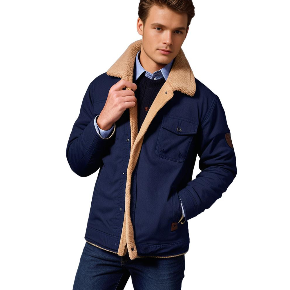 Blouson Bombardier Vintage Homme - Style Iconique et Chaleur Hivernale