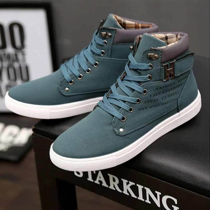 Casual mid-high boots for men – Comfortable and stylish sneakers