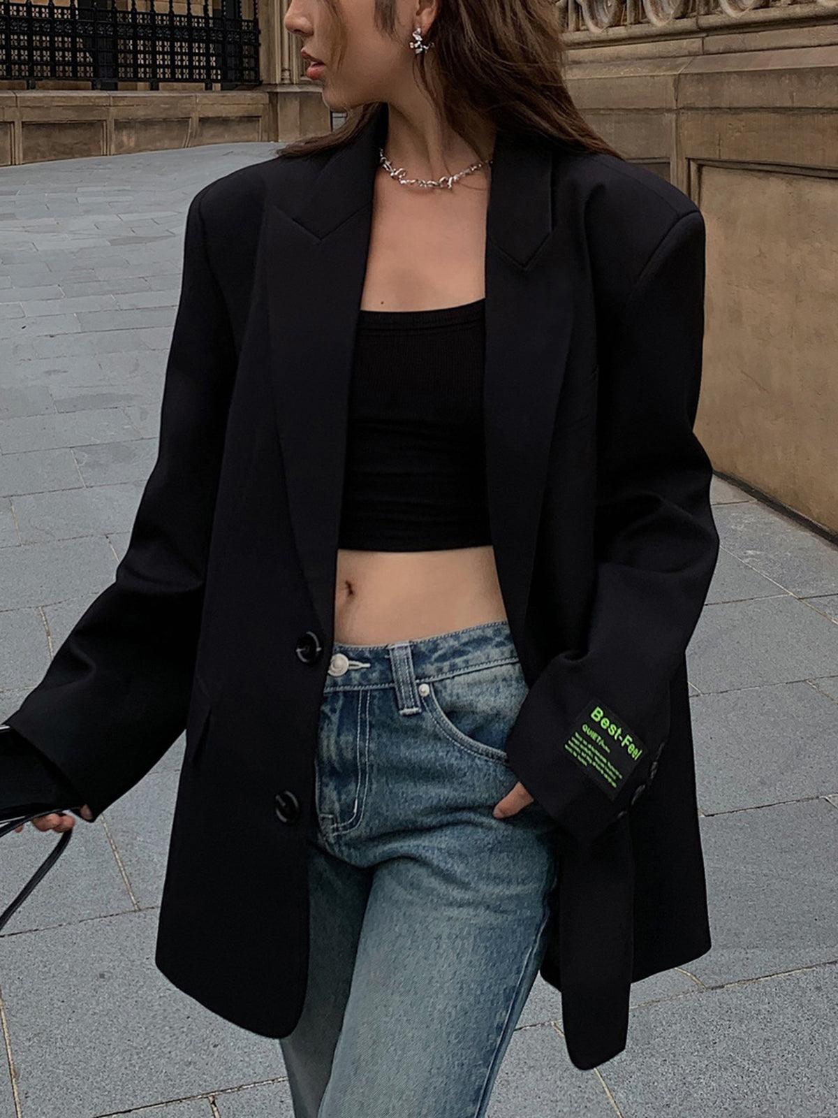 Klassischer Oversize-Blazer im zeitlosen Stil