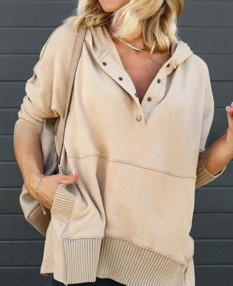 Moderner Damen-Wintermantel – Warme Jacke mit praktischen Taschen