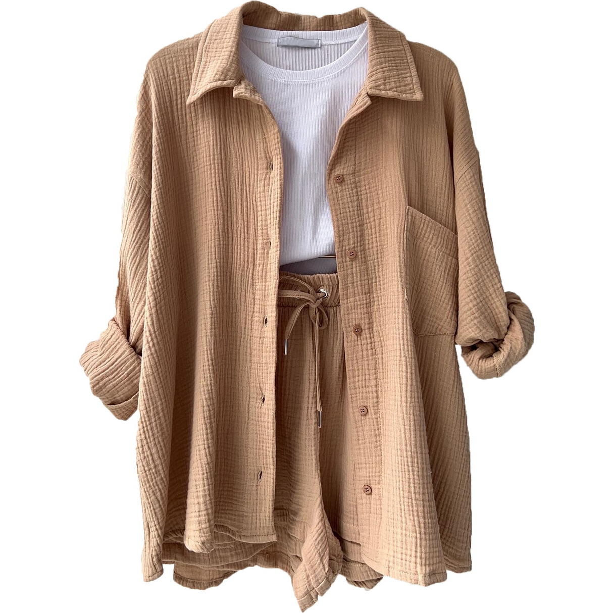 Sommer Zweiteiliges Set für Damen - Leicht und Elegant