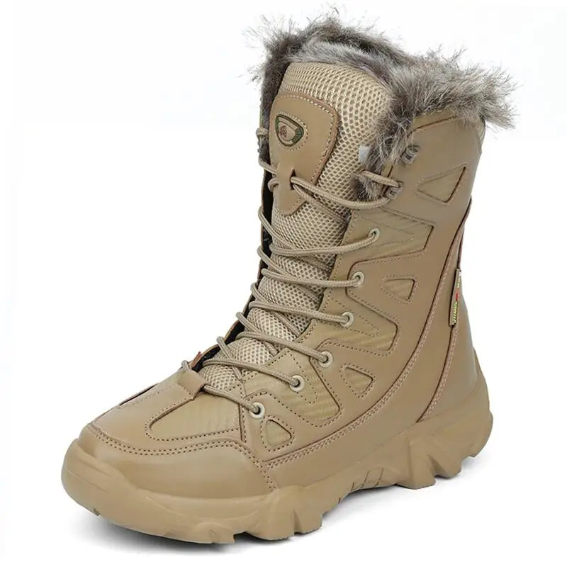 Men's High Winter Boots – Warm and Comfortable Outdoor Snow Boots