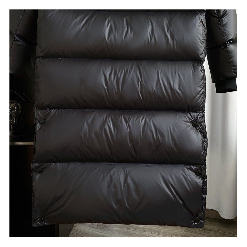 Langer gesteppter Wintermantel für Damen – Warm, elegant und wasserabweisend