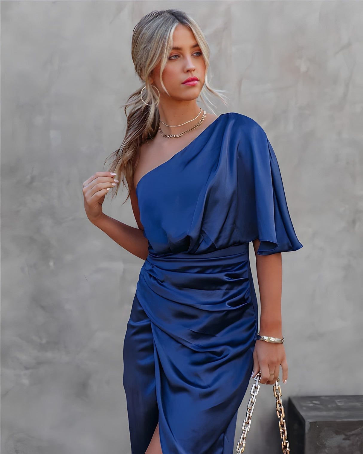 Elegantes Abendkleid aus Seide für alle Anlässe