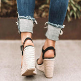 Elegante Plateau-Sandalen für Damen - Komfort und Stil