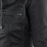 Damenjacke mit Reißverschluss und Kapuze – Moderner Stil & Elegante Details
