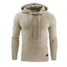 Herren Kapuzenpullover aus Strick – Bequemer Pullover mit modernem Wabenmuster