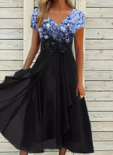 Robe de Soirée Élégante en Chiffon pour Femmes pour Occasions Spéciales