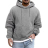 Hoodie homme en maille – Pull confortable à motif moderne