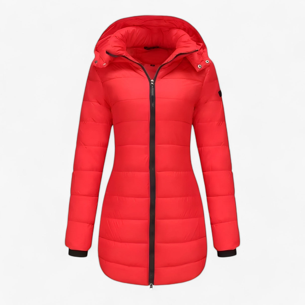 Doudoune Femme Légère – Manteau d’Hiver Matelassé avec Capuche