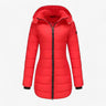 Doudoune Femme Légère – Manteau d’Hiver Matelassé avec Capuche