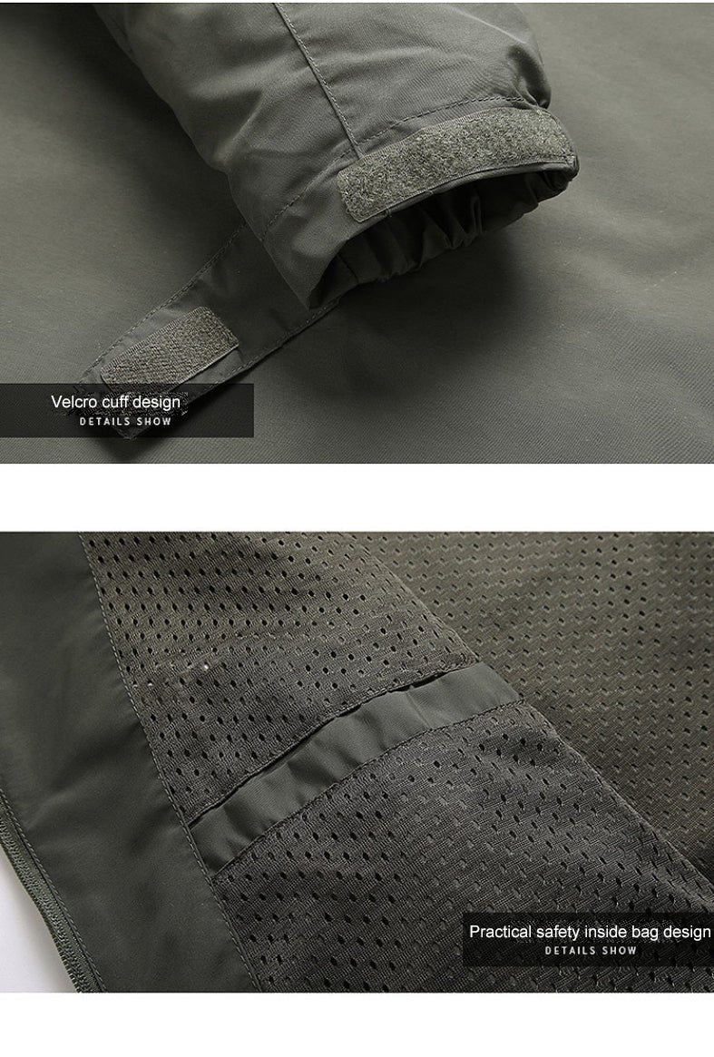 Leichte Softshell-Jacke für Outdoor-Aktivitäten