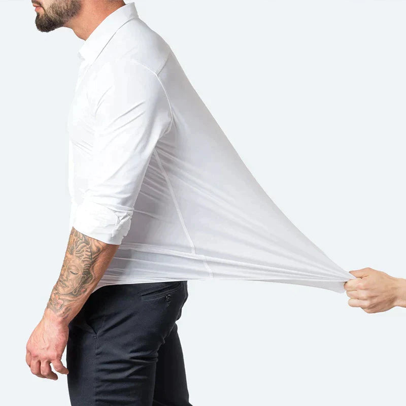 Chemise Extensible pour Hommes | Confortable et Élégante avec Technologie Super Stretch