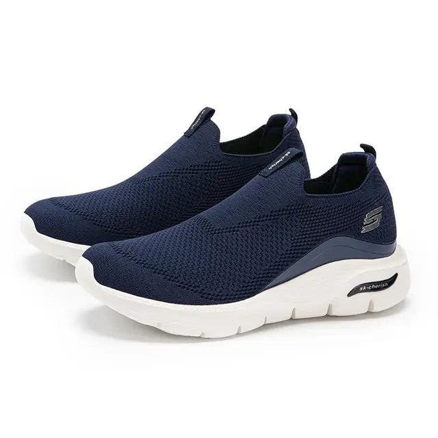 Women's Slip-On Baskets – Comfortable and Breathable Walking Shoes