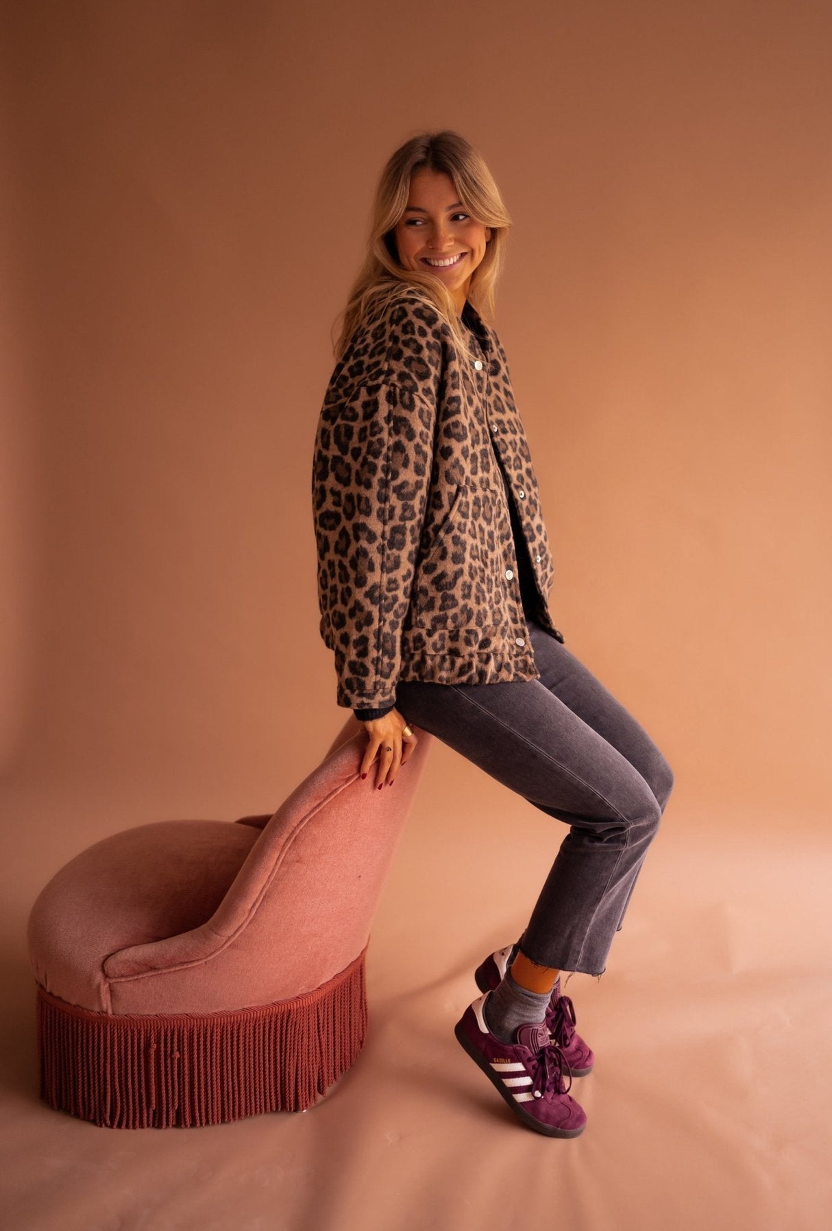 Blouson Bomber Léopard Tendance pour Femmes - Élégant et Confortable