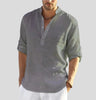 Chemise en lin élégante pour homme - Raffinée et Confortable