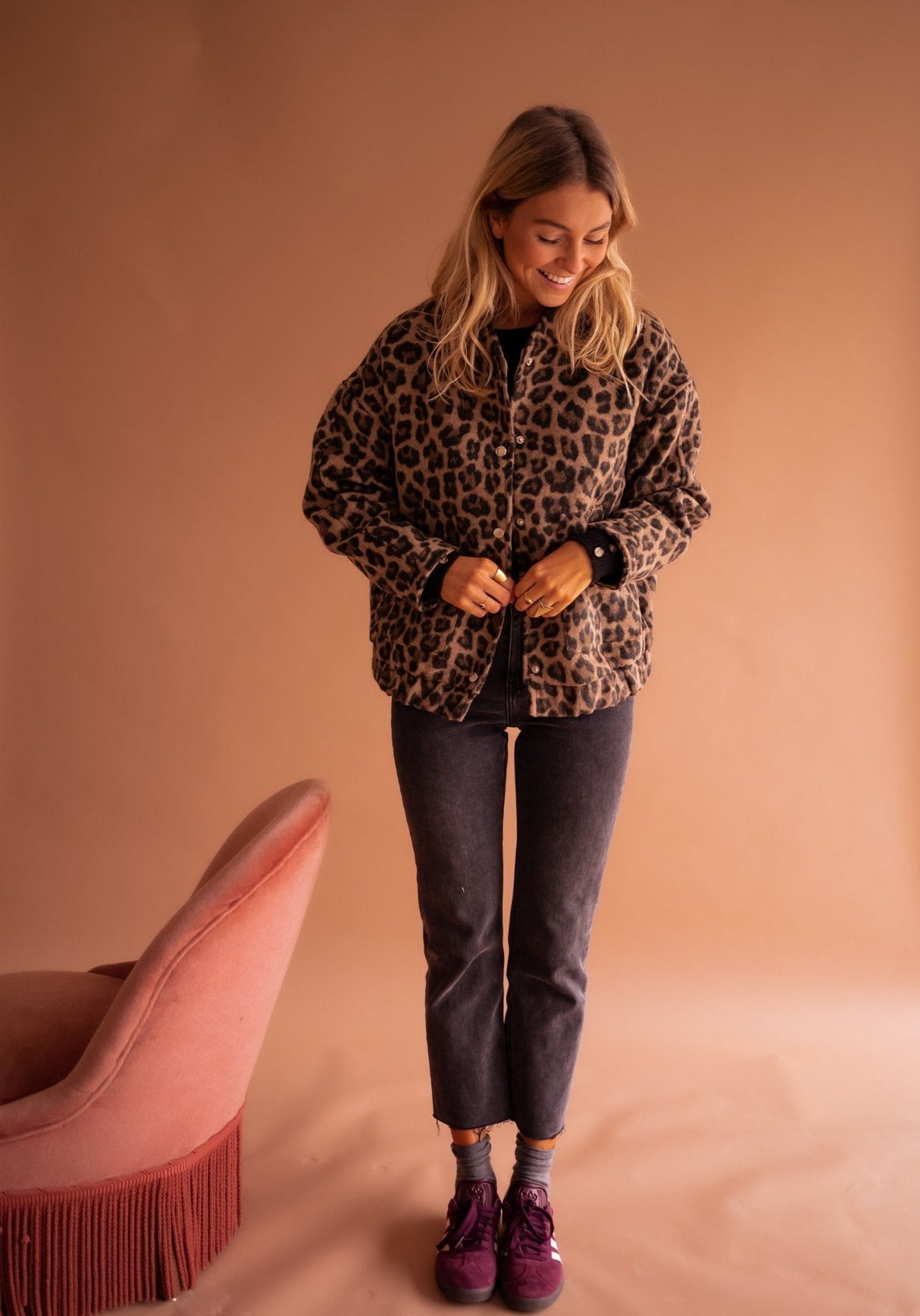 Blouson Bomber Léopard Tendance pour Femmes - Élégant et Confortable
