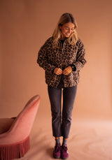 Blouson Bomber Léopard Tendance pour Femmes - Élégant et Confortable