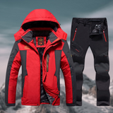 Herren-Winterset – Jacke und Hose mit Kapuze | Außenkomfort
