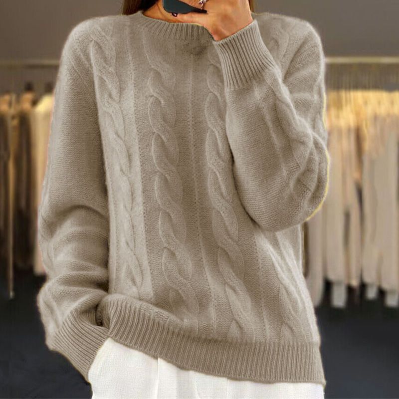 Pull Chaud en Laine pour Femmes pour Jours d'Hiver