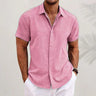 Chemise Décontractée à Boutons pour Hommes