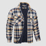 Men's Winter Flannel Vest with Quilted Lining