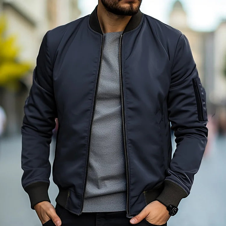 Blouson Bombardier Moderne pour Hommes - Classique et Confortable