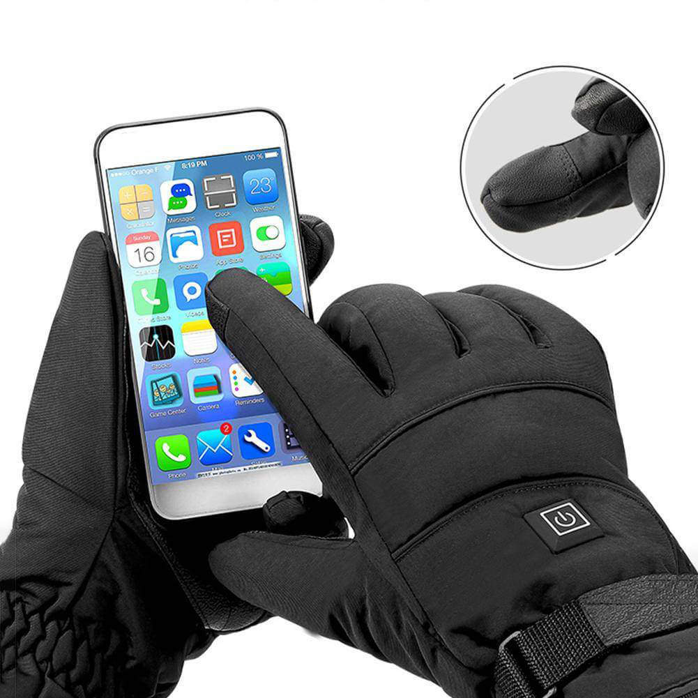 Beheizbare Winterhandschuhe – Wiederaufladbar & Kompatibel mit Touchscreen