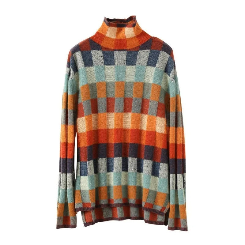 Luxus Kaschmir Rollkragenpullover für kalte Tage