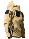 Outdoor-Taktikjacke Herren – Funktionelle Jacke mit Kapuze und Taschen