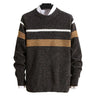 Eng anliegendes Herren-Polo mit Streifen
