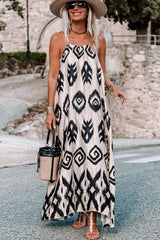Elegantes Aztekisches Sommerkleid mit asymmetrischem Saum