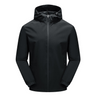 Softshell-Jacke Herren – Windjacke mit Kapuze und Reißverschlusstaschen