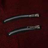 Manteau Femme Mi-Long à Capuche et Manches Contrastées