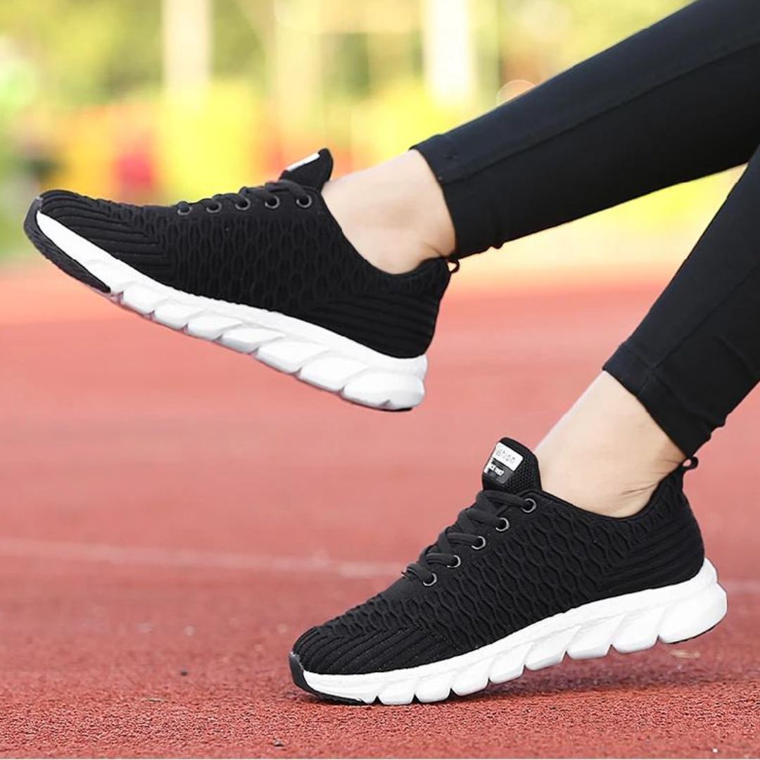 Baskets Femme Confortables avec Semelle Intérieure en Mousse à Mémoire de Forme