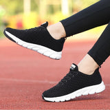 Baskets Femme Confortables avec Semelle Intérieure en Mousse à Mémoire de Forme