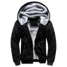 Men's Warm Hoodie Jacket – Comfortable Lined Winter Coat with Hood