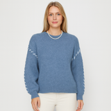 Pull Femme Tricoté – Doux, Chaud & Design Élégant avec Détails