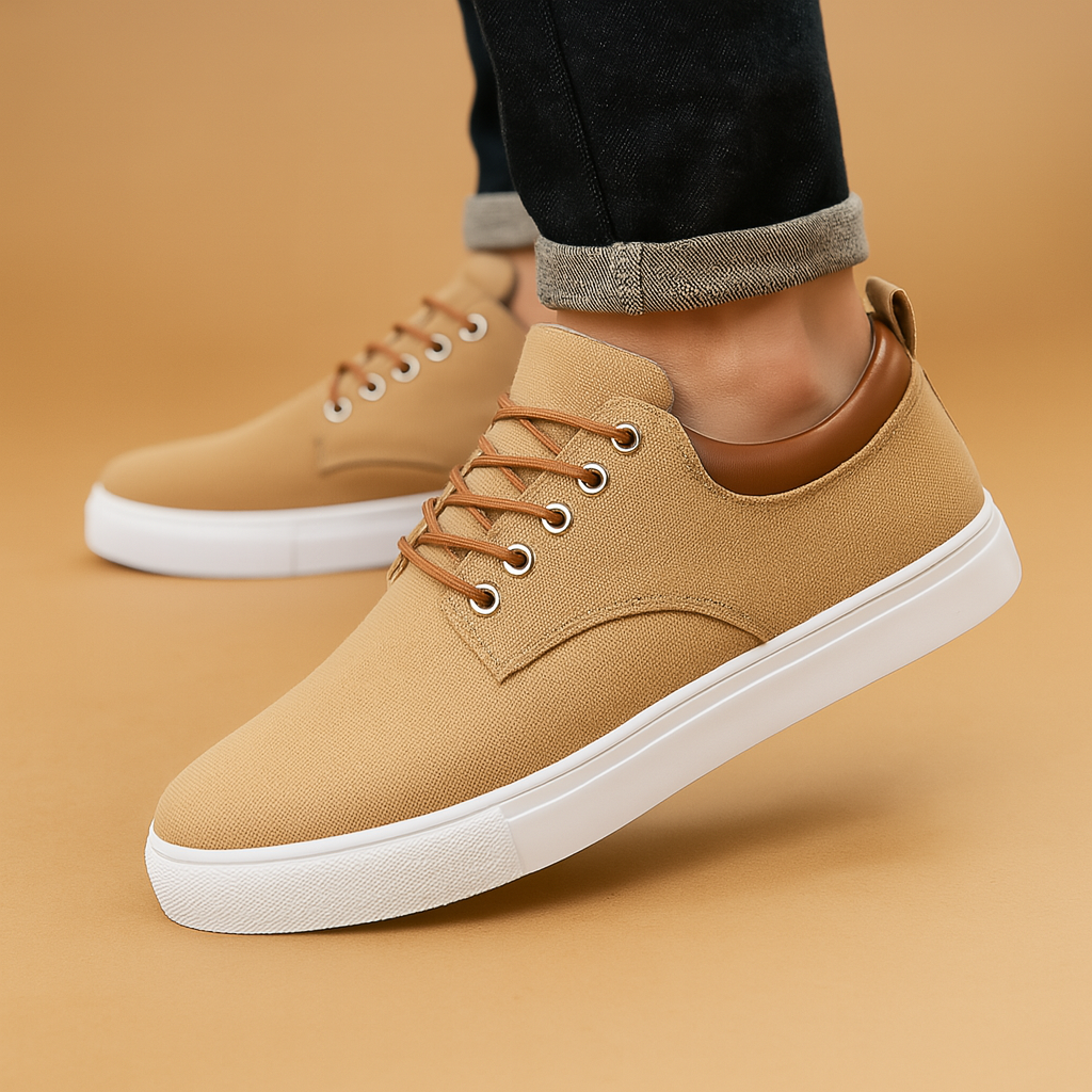 Bequeme Herrenschuhe mit dämpfender Sohle für den täglichen Gebrauch