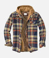 Veste à Carreaux avec Capuche pour Toutes Occasions