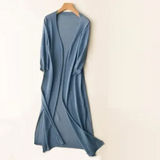 Langer eleganter Damen-Gilet mit Komfort und Stil
