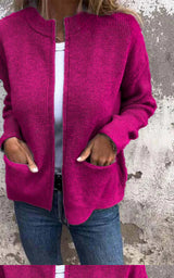 Oversize Strickweste für Damen – Weicher und bequemer Herbstcardigan