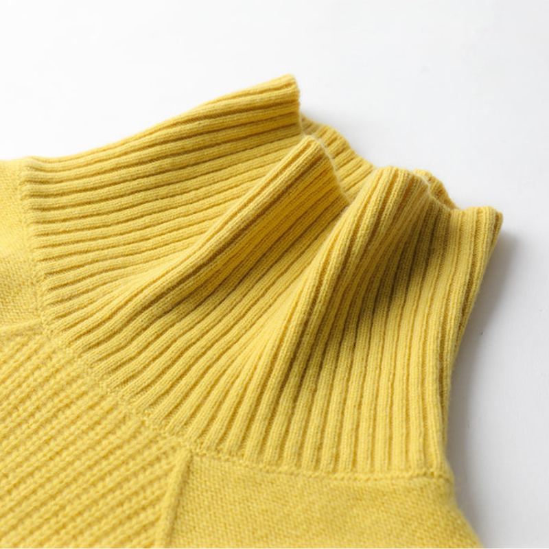 Damen Rollkragenpullover Luxus – Weich, Warm und Elegant mit hohem Kragen