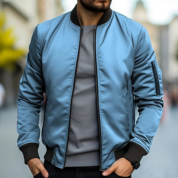 Blouson Bombardier Moderne pour Hommes - Classique et Confortable