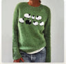 Retro-Pullover mit bequemen Schnitt und elegantem Design