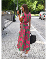 Bequemes Sommerkleid mit atmungsaktivem Design